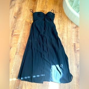 Black bridesmaid dress